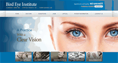 Desktop Screenshot of birdeyeinstitute.com